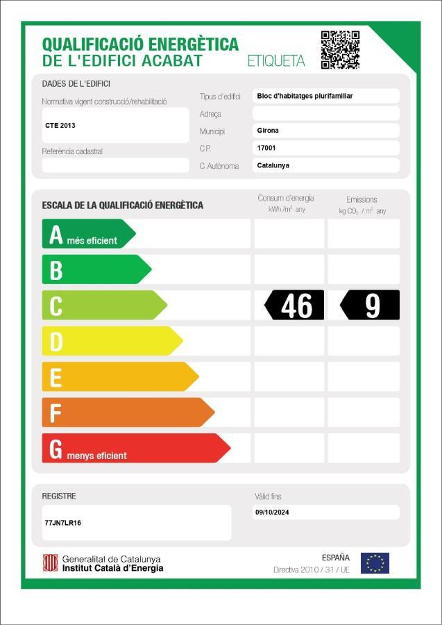 Flateli -Placa Catalunya 3-1 Lejlighed Girona Eksteriør billede
